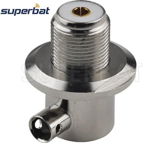 Superbat 10pcs UHF Right Angle Jack solder RF Connector SO239 for LMR300 Coaxial Cable
