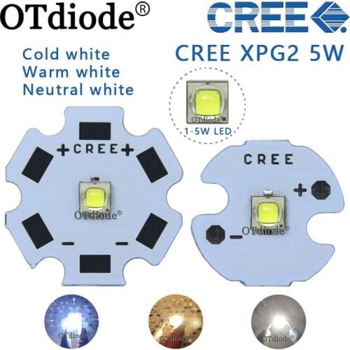 1PCS Cree XPG2 led XP-G2 1-5W LED Emitter Cold White 6500K Neutral White 4500k for Flashlight/spotlight/Bulb