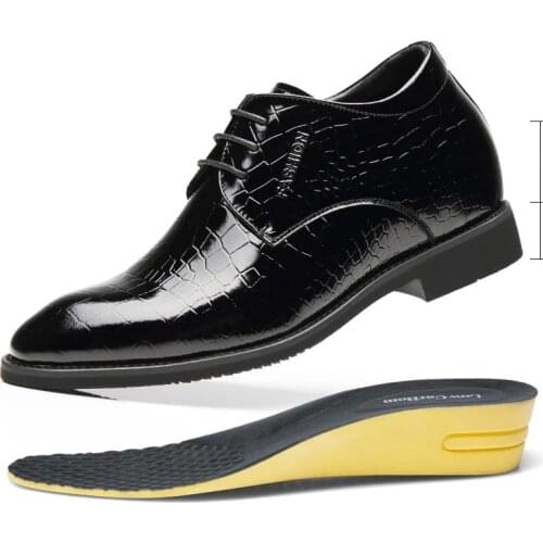 Yeinshaars Men's Patent Leather Shoes