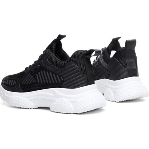 Zapatos black casual sport 2020 spring sapatilhas trainers Casual deporte causal informales fashion knitting sports lightweight