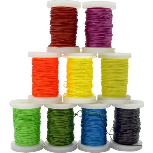 1X Bow String Serving Material 0.018 inch 30 Meter Archery Bow Traditional Recurve Bow 9 Colors Free Shipping