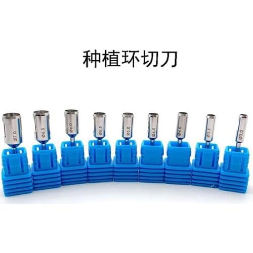 1Pieces Dental implant ring cutter Gum ring drill Mucosal ring cutter tissue perforation drill oral implant tool