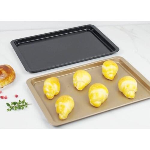 14.5 Inch Super Large Rectangular Baking Pan Oven Chassis Cookie Shallow Pan Non-stick Stainless Steel Cookie Sheet Baking Pans