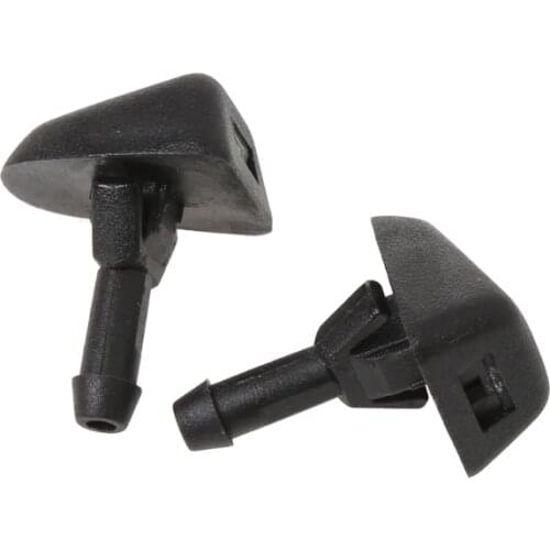2 Pcs Windshield Washer Wiper Water Spray Nozzle Jet For Volvo S40 S80 XC90 C70