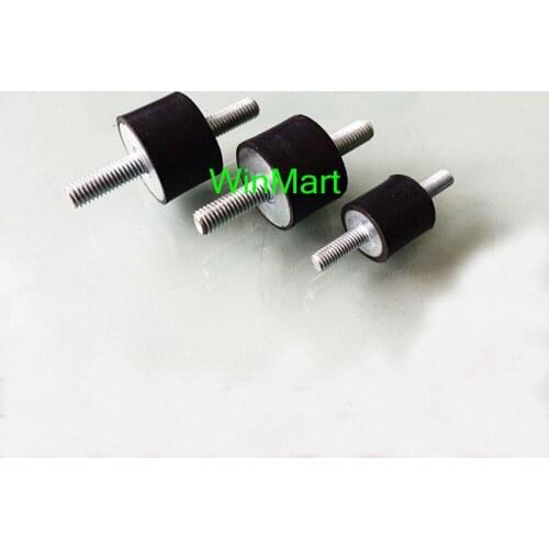 2pcs M12*37 60*40mm Double end Thread Rubber damper crash pad