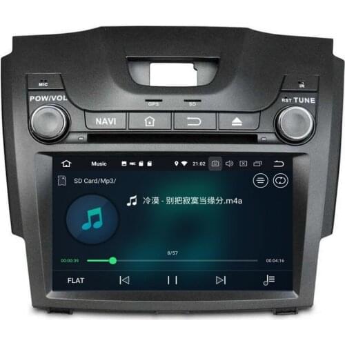 4GB+32GB 8" Octa Core Android 8.0 Car DVD Player for Chevrolet S10 Isuzu D-Max 2013 2014 Car Radio GPS WIFI Bluetooth USB DVR