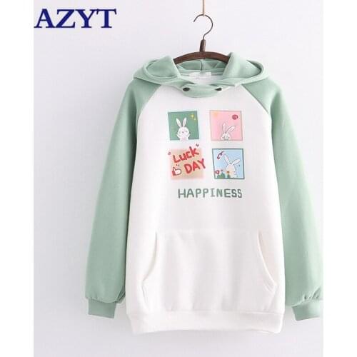 Женские толстовки утепленные AZYT China At AliExpress