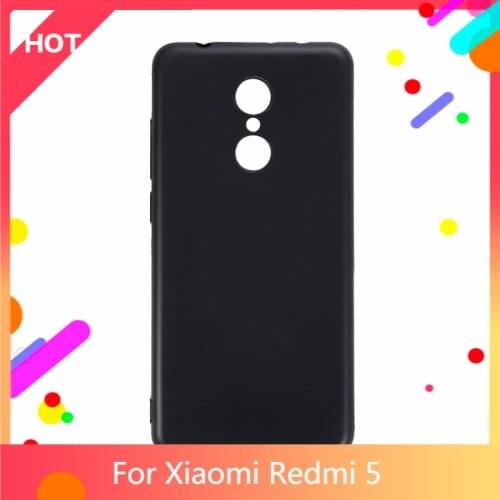 Redmi 5 Case Matte Soft Silicone TPU Back Cover For Xiaomi Redmi 5 Phone Case Slim shockproof