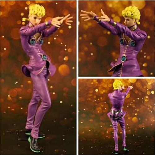Anime JOJOs Bizarre Adventure Giorno Giovanna PVC Action figure Model toys doll Christmas gift