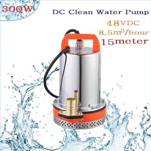 Farm and Ranch DC12V 24V 48V 60V 39FT Lift Solar Powered Submersible Water Well Pump
