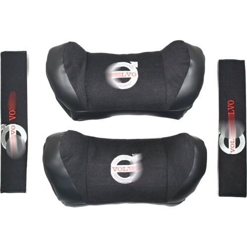 Volvo Black Neck Pillow Set - Special Series