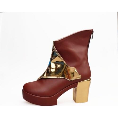 Hot Game LOL Seraphine Cosplay Shoes Halloween Carnival Party Cosplay Props Toys Birthday Gifts for Comic Show