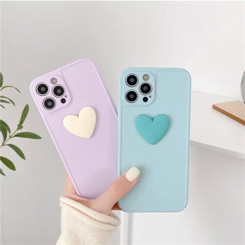 Retro Sister couple Sweet Macaron love art kawaii Phone Case For iPhone 11 12 Pro Max Xs Max XR X 7 8 Plus 7Plus case Cute Cover