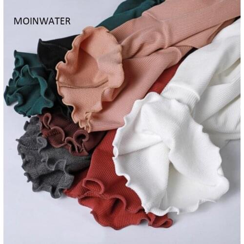 MOINWATER Women Warm Long Sleeve White T shirt Lady Black Thick Base Shirt for Winter Female Soft Casual Tees Tops MLT2030