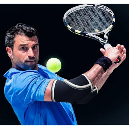 7mm Neoprene Squat Elbow Pads Compression Elbow Brace Weightlifting Tennis Elbows Support Teenagers Sports Fitness Elbow Sleeves