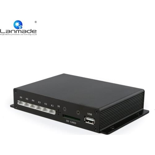 Optical output audio streaming video multimedia box full HD media player UVDUniversal Video Decoder