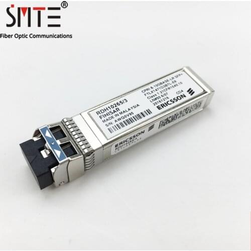 ERICSSON RDH102 65/3 FTLX1475D3BTL-E7 10G 10KM Single-Mode SFP Optical Fiber Transceiver
