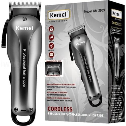 Original adjustable blade rechargeable hair clipper 2000mAh battery electric powerful beard trimmer men hair trimmer