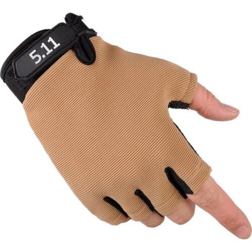 Outdoor Tactical Gloves Airsoft Sport Gloves Half Finger Anti-slip Men Camouflage Combat Gloves Cycling Bike MTB Bicycle Gloves