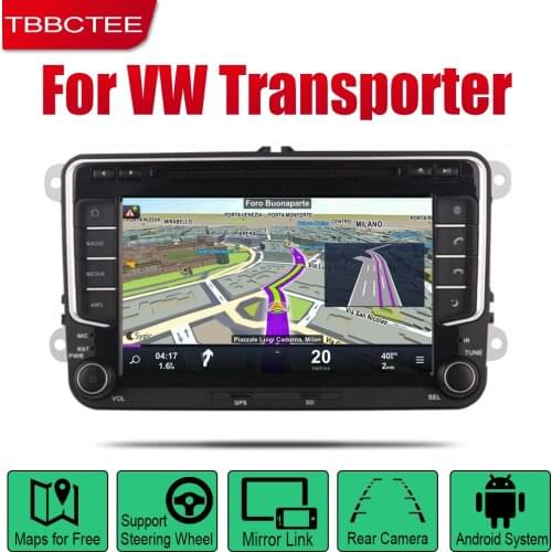 TBBCTEE Android 2 Din Auto Radio DVD For Volkswagen VW Transporter 2010~2018 Car Multimedia Player GPS Navigation System Radio
