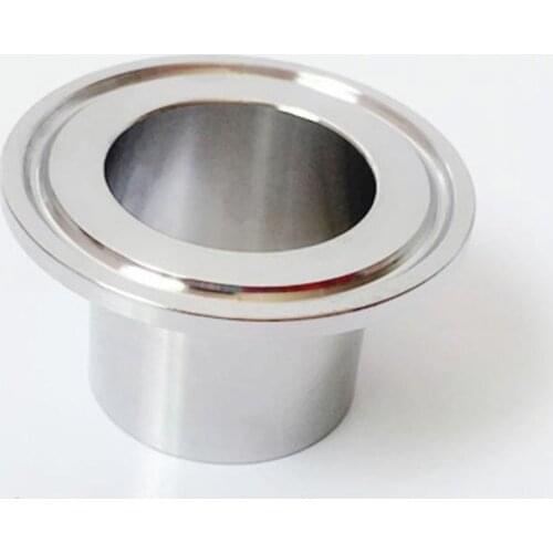 108mm 4.25" Pipe OD 4" Tri Clamp 40mm Height SUS 304 Stainless Sanitary Auto Butt Weld Ferrule Fitting Home Brewing Beer