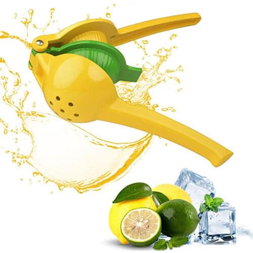 Top Rated Premium Quality Metal Lemon Lime Squeezer Aluminum Alloy Manual Citrus Press Juicer Efficient Extraction Durable