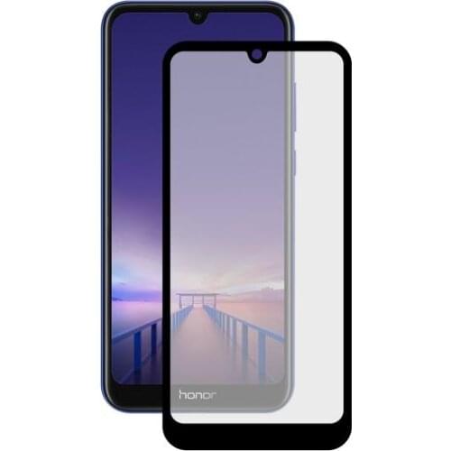 Tempered Glass Mobile Screen Protector Honor 8a KSIX Extreme 2.5D Black