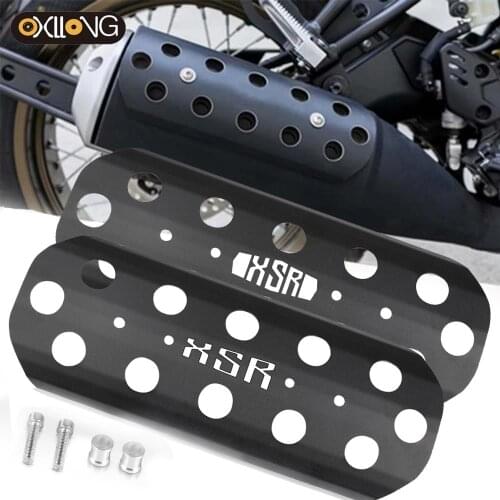 Motorcycle Exhaust Pipe Protector Heat Shield Cover Guard Anti-scalding Cover For YAMAHA XSR155 2019 2020 Only Original Exhaust