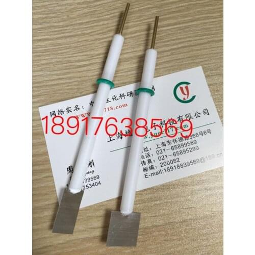 10*10*0.1/0.2/0.3/0.4mm platinum electrode 99.99 pure platinum slice