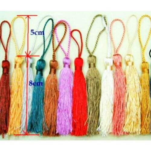 200PCS/LOT Decorative Tassel Fringe FOR Curtains BEDDING TABLE Dress PILLOW ART Tracks Home Decor Apparel Sewing Fabric Gift