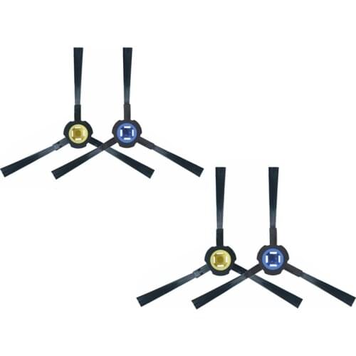 4pieces Side Brush Replacement for ilife A7 A9S Robotic Vacuum Cleaner Parts Accessories