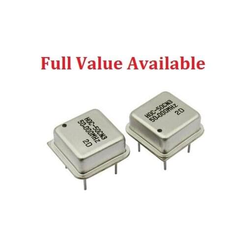 5PCS 4MHZ/4.9152MHZ/6MHZ/8MHZ/10MHZ Square Active Crystal Oscillator 24MHZ/40MHZ 11.0592MHZ/12MHZ/20MHZ/22.184MHZ/50MHZ DIP 4P