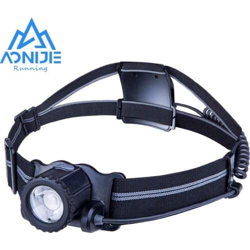 AONIJIE Camping Headlight Waterproof Headlamp Adjustment Flashlight USB Charging For Outdoor Hiking Trail Running Cycling E4032