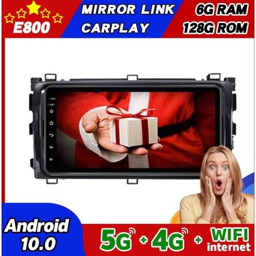 Car stereo with screen Radio For Toyota Auris 2013 2014 GPS Navigation Android 10 Multimedia Player Autoradio Bluetooth Stereo