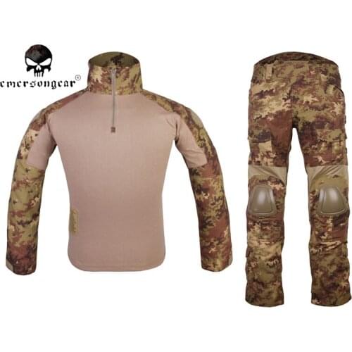 EMERSON Combat Gen2 Shirt Pants Suit Airsoft Military Tactical bdu Uniform EM6973 VEG