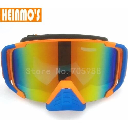 Hot sale motocross goggles dust-proof windproof motorcycle helmet goggles with nose protection Cross Country Glasses gafas