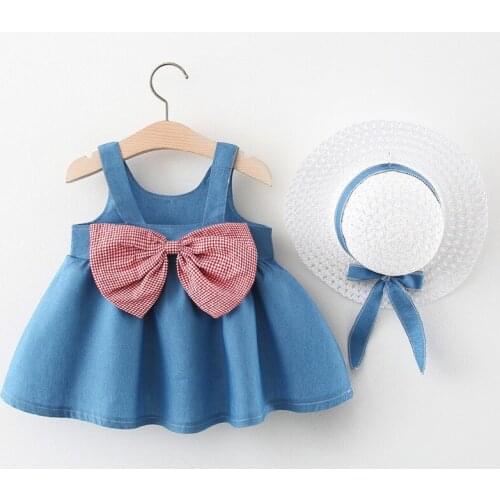 Summer Dress For Girl 2021 Newest Baby Kids Clothes Cotton Strap Dresses Childrens Clothing Princess Casual Dress Girls Blouse