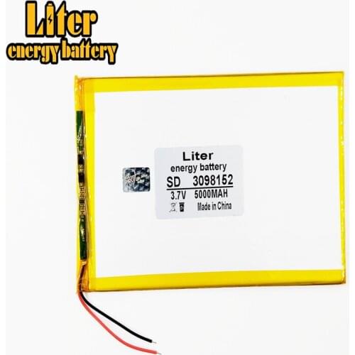 Lithium polymer battery 3098152 3.7V 5000MAH V819 3G Tablet PC built-in battery 30100150 Rechargeable batteries