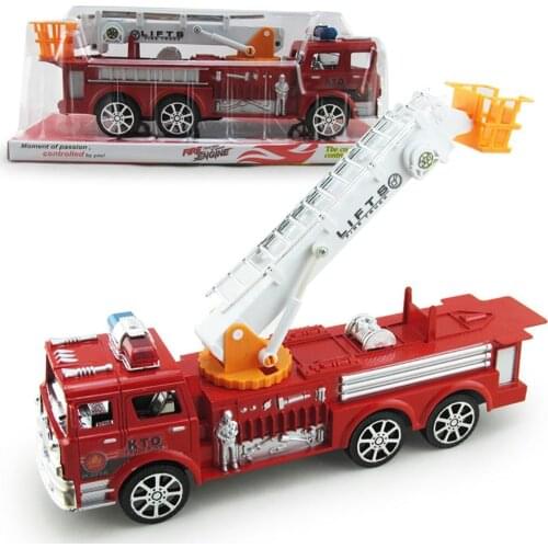 Simulation Toy Truck Fire Truck Fireman Fire Truck/engine Vehicle Model Cars Music Light Educational Boy Kids Toys for Children