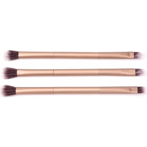 New Professional Makeup Eye Powder Foundation Eyeshadow Double-Ended Eye Shadow Brush Tool #M7125