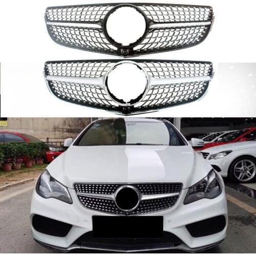 Car Front Racing Bumper Grille Upper Facelift Grill For Mercedes Benz W207 E-Coupe 2014 2015 2016
