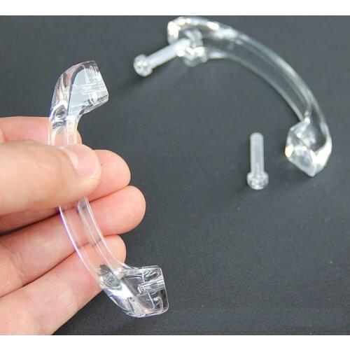 Transparent Plexiglass Acrylic Furniture Door Drawer Pull Large Handle