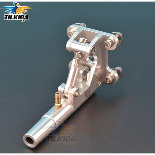 Rc Boat Length 95mm Gasoline Boats Stinger Drive With Grease Nozzle for 6.35mm 1/4" Flexible cable Shaft