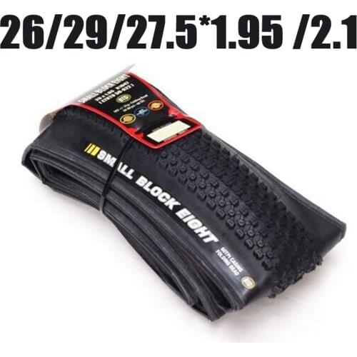 Folding Mountain Bicycle Tires 29*1.95 29*2.1 27.5*1.95 26*2.1 26*1.95 Bike Tyre Small Block Eight MTB Tire for Racer