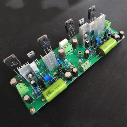 Stereo Hifi K851 Field Effect Tube Power Audio Amplifier Board 250W+250W High Power AMP
