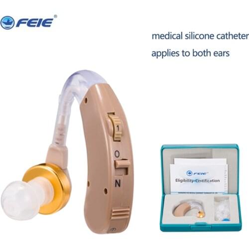 Ear Hearing Aid Device Volume Adjustable Sound Voice Amplifier Enhancement Hear Clear for the Elder Deaf Hearing Aids Care S-139