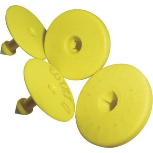 100pcs Supply of TK4100 125KHZ RFID animal ear tag electronic ear tags (Suitable for pig / cow / sheep ear tags)