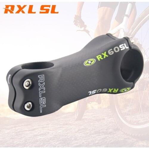 RXL SL Cycling Stem Carbon UD Matte 31.1-32.5mm Bike Stems 70/80/90/100/110/120/130mm 6/17 Degree Bicycle Stem