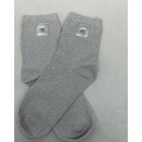 600pcs (300pair) long Fiber Electrode Conductive Socks for Electronic Pulse Massage EMS/TENS Pain Treatment with sealed bags