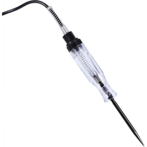 Auto 6V 12V 24V DC Car Truck Voltage Circuit Tester Car Test VoltMet Long Probe Pen Light Bulb